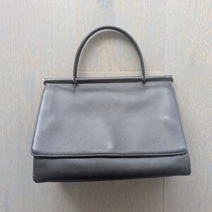 Gorgeous Black Leather Coach Whitney Handbag No. 9185 Satchel